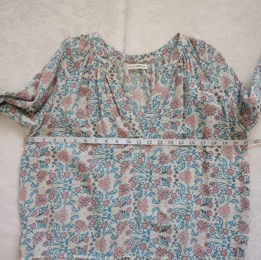 Ulla Johnson floral handmade cotton dress - Picture 3 of 12